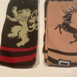 NWT Set of 2 Pairs of Game of Thrones Crew Socks